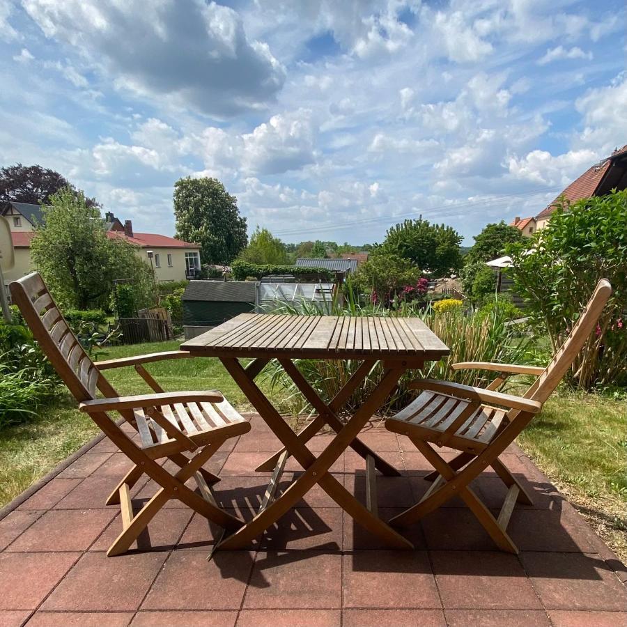 Ferienapartment Casa Heideblick Mit Sonnenterrasse & Garten Radeberg Dış mekan fotoğraf